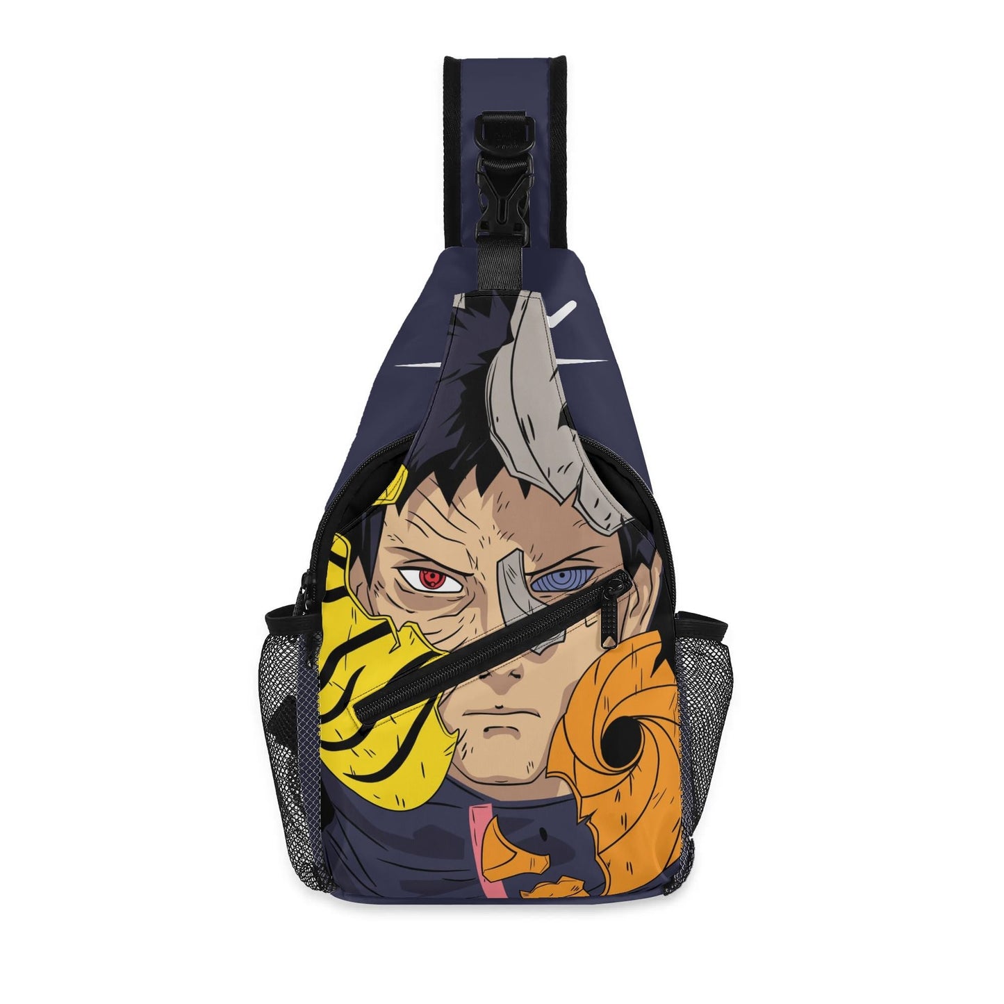 Obito Uchiha Crossbody Bag with Adjustable Strap