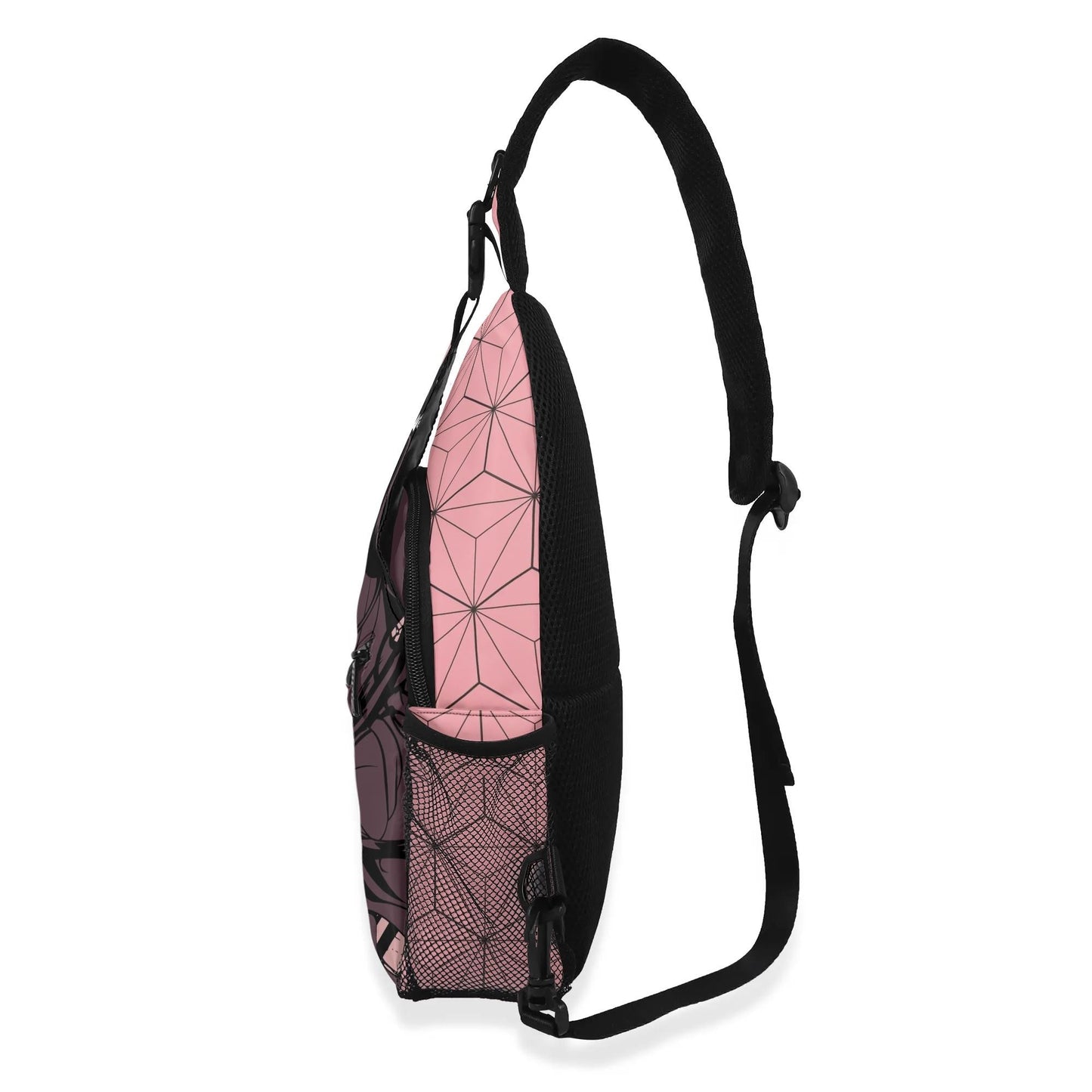 Nezuko Kamado Crossbody Bag with Adjustable Strap