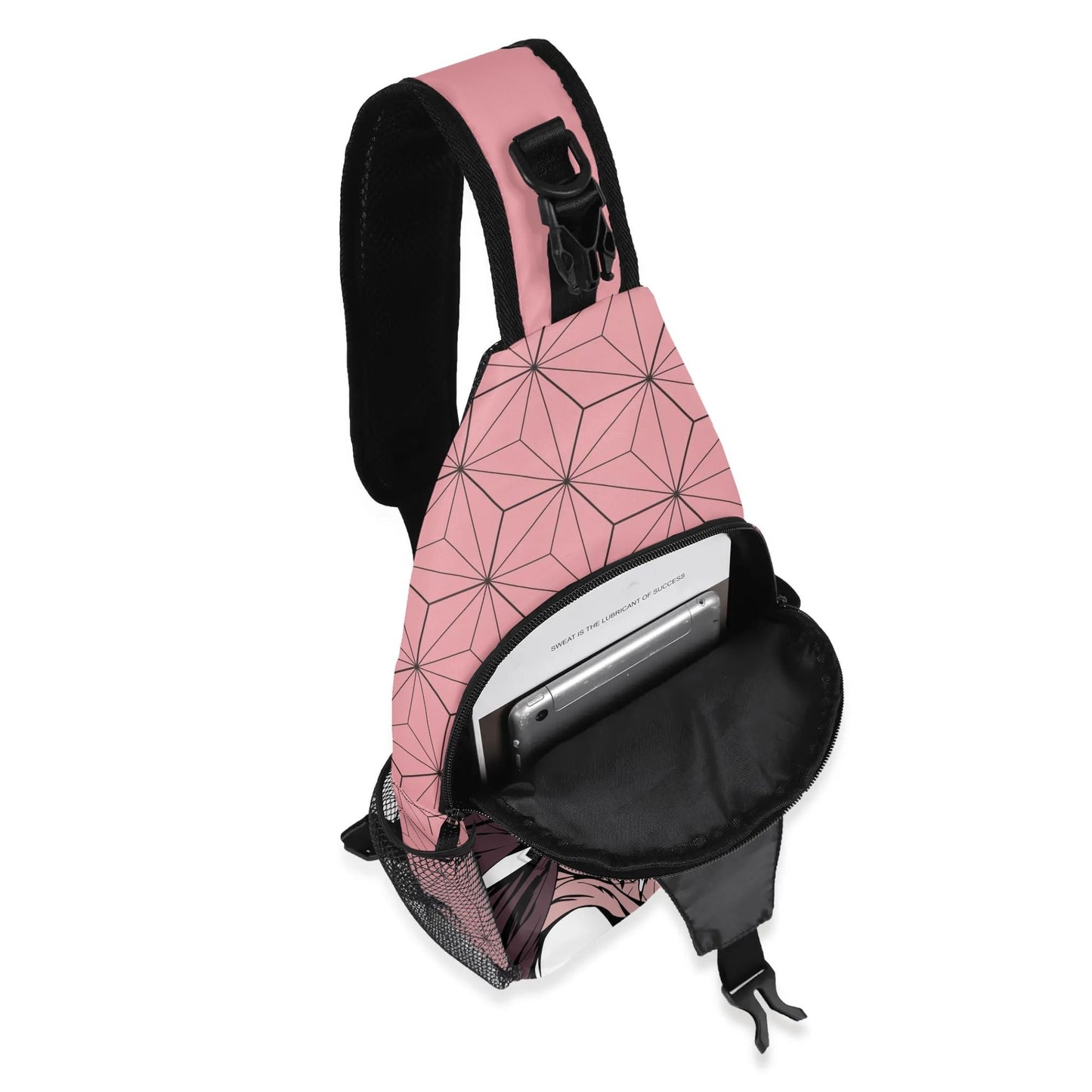 Nezuko Kamado Crossbody Bag with Adjustable Strap