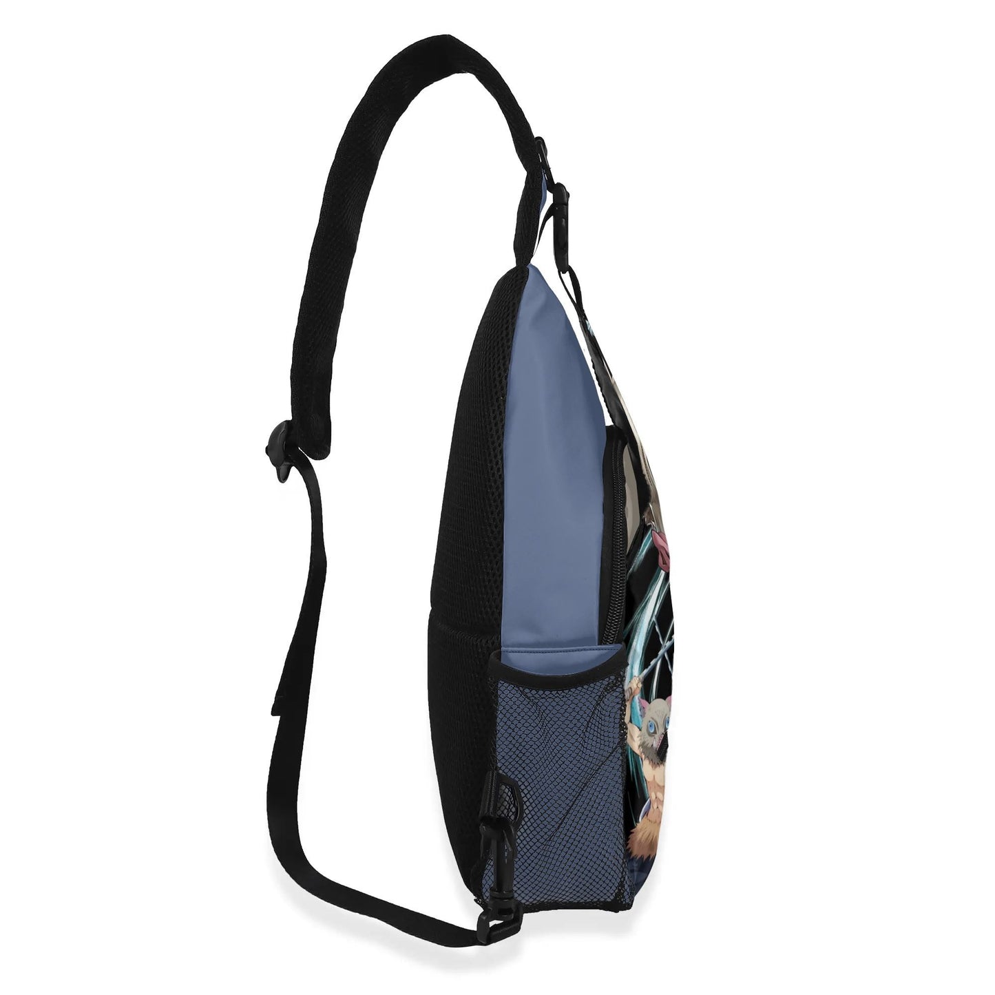 Inosuke Hashibira Crossbody Bag with Adjustable Strap