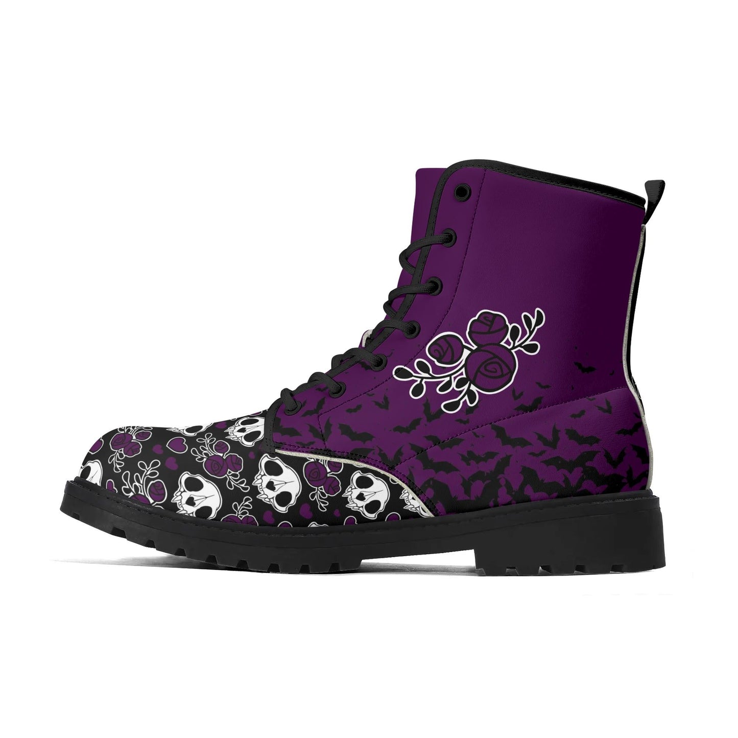 Catmint's / Cat Skulls Women's Leather Boots