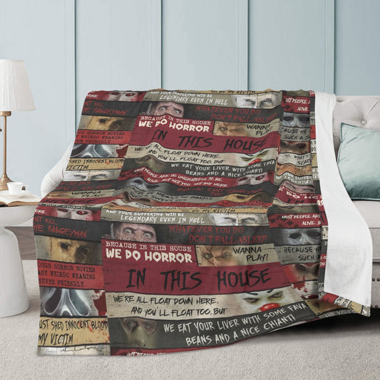 Horror Movie Lore Premium Fleece Blanket