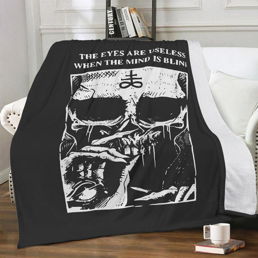 The Blind  Premium Fleece Blanket