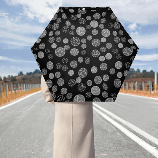 Pentagrams Auto Open & Close Umbrella