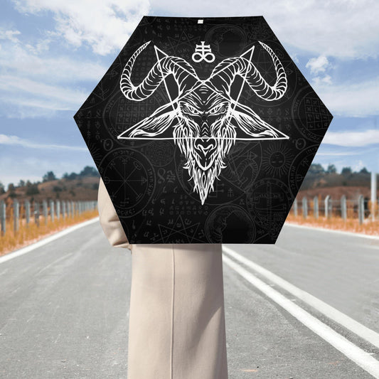 Baphomet Auto Open & Close Umbrella