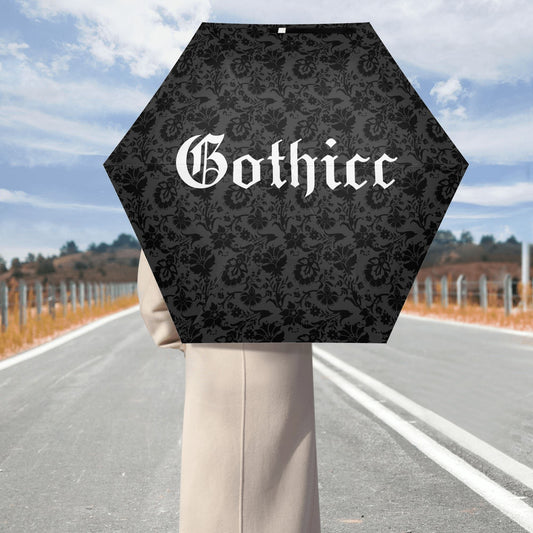 Gothic Auto Open & Close Umbrella