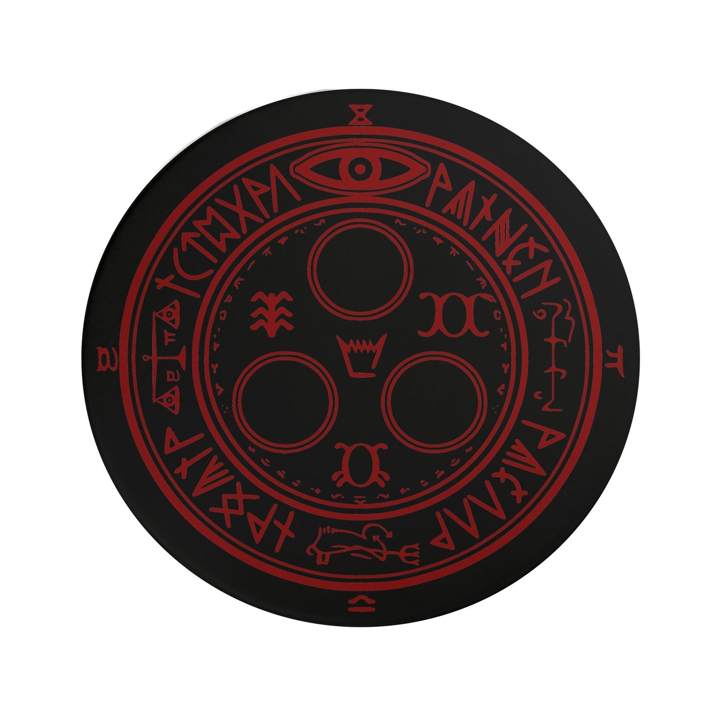 Silent Hill - Halo of the Sun Sigil Round Rug