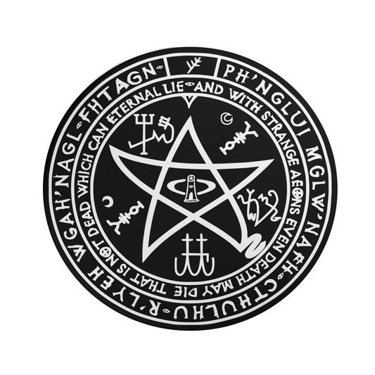 Cthulhu Sigil Round Rug