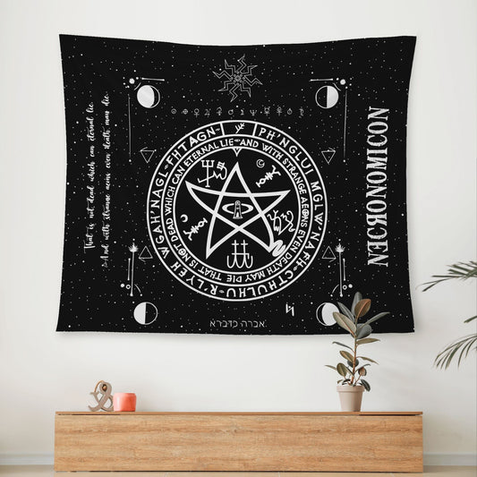 Necronomicon Wall Tapestry