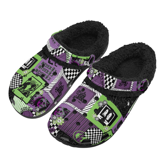 Strange I Am Winter Fur Lined Clogs