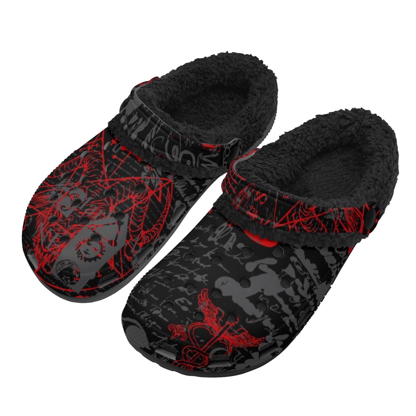 Redrum Winter Fur Lined Clogs