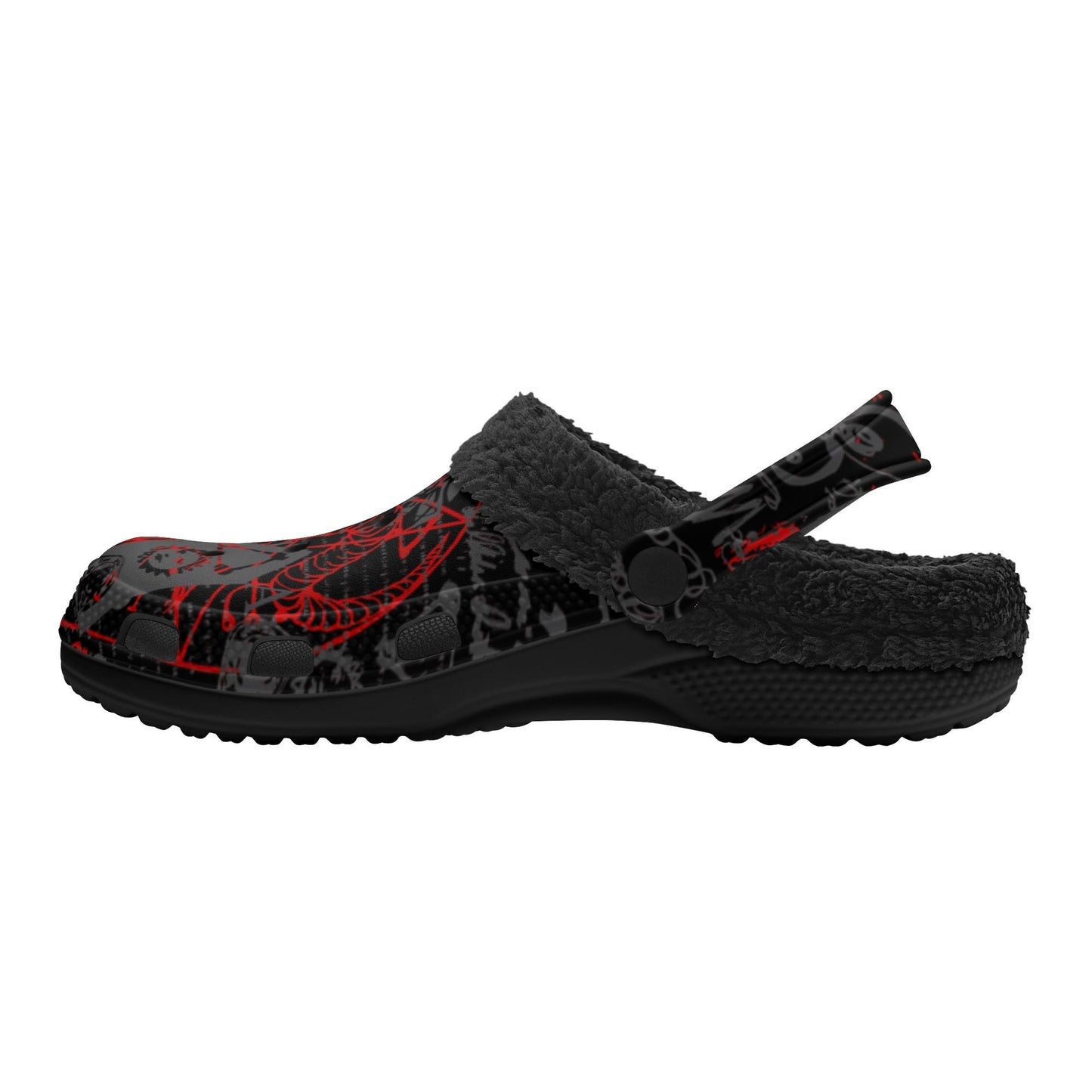 Redrum Winter Fur Lined Clogs