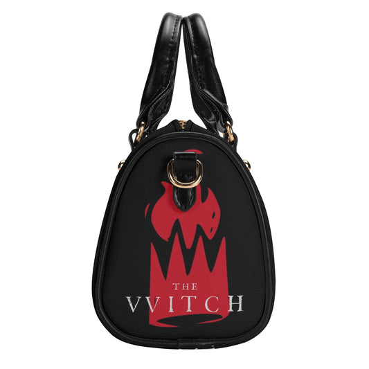 Live Deliciously Leather Mini Boston Satchel Handbag