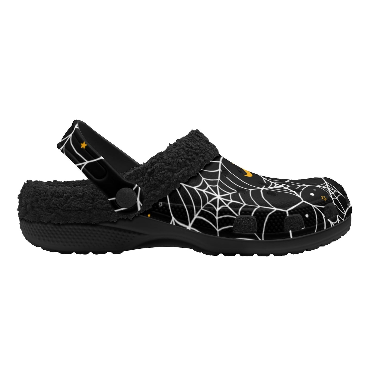 Cosmic Web Winter Fur Lined Clogs