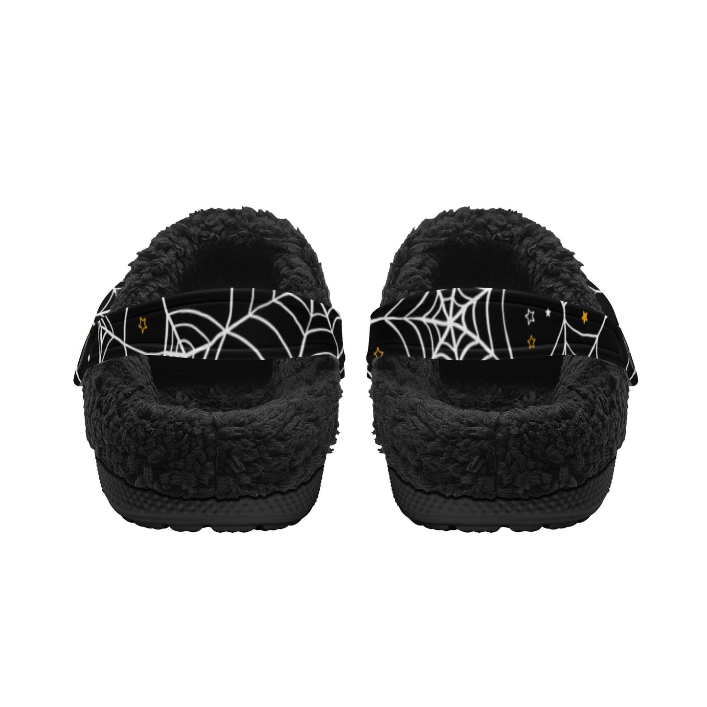 Cosmic Web Winter Fur Lined Clogs