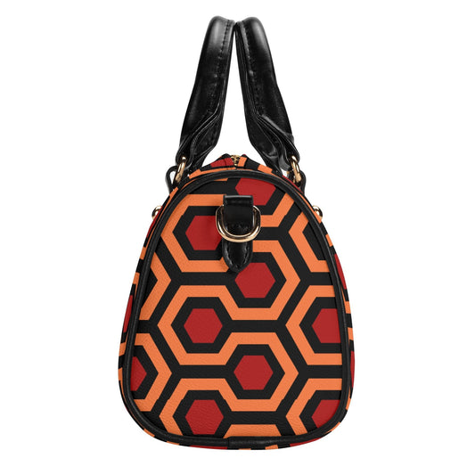 The Overlook Leather Mini Boston Satchel Handbag