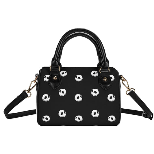 Nightmare X Leather Mini Boston Satchel Handbag