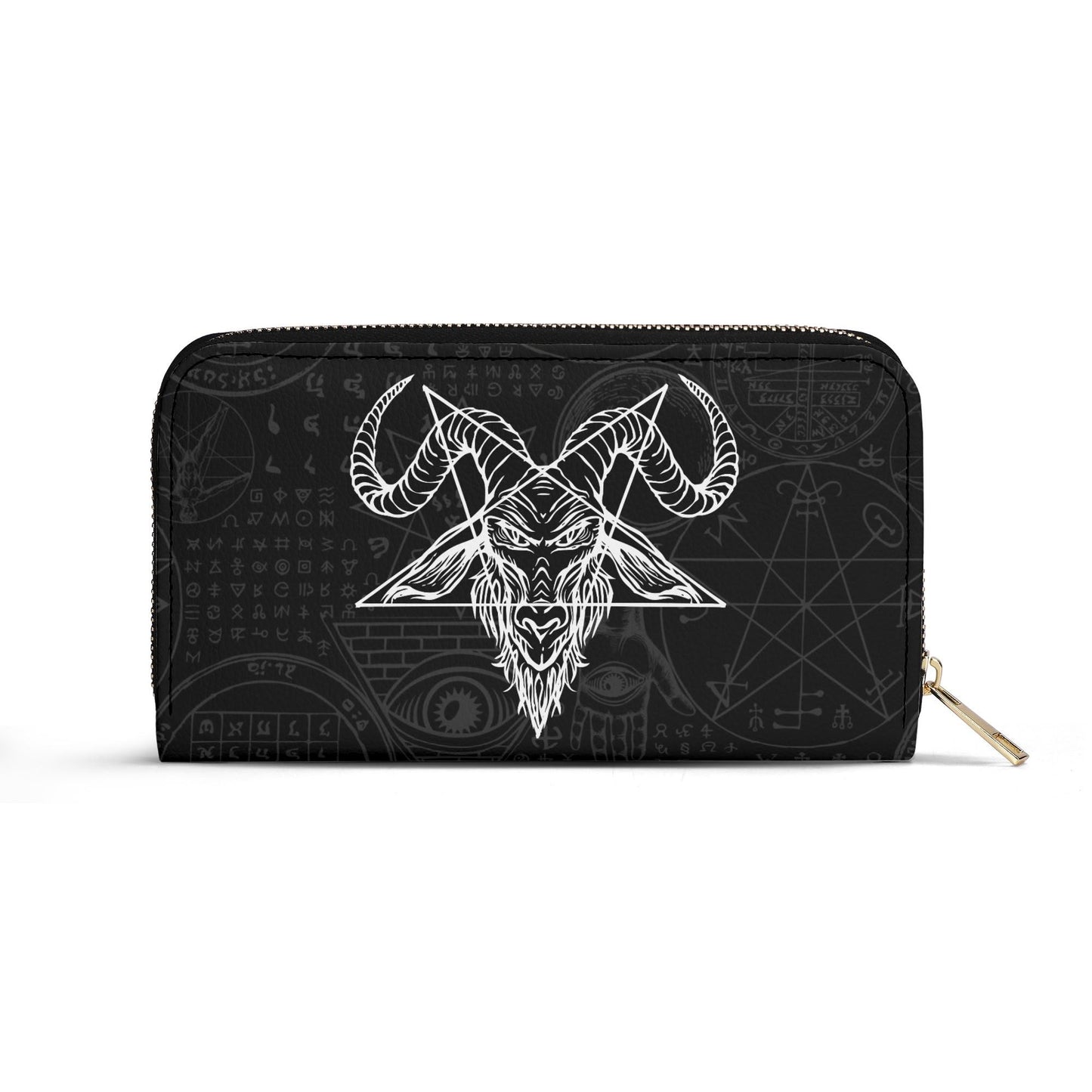 Baphomet Leather Wallet