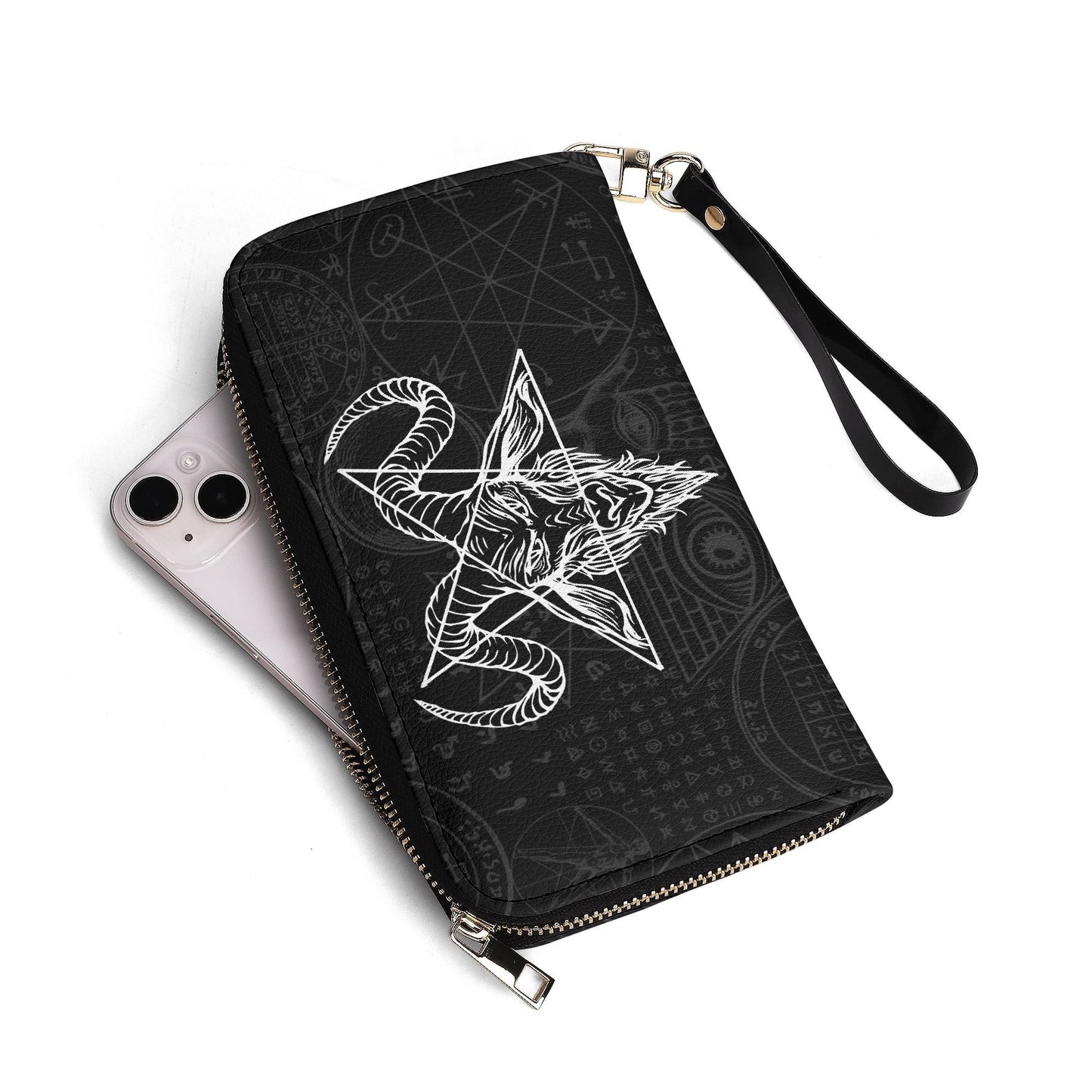 Baphomet Leather Wallet