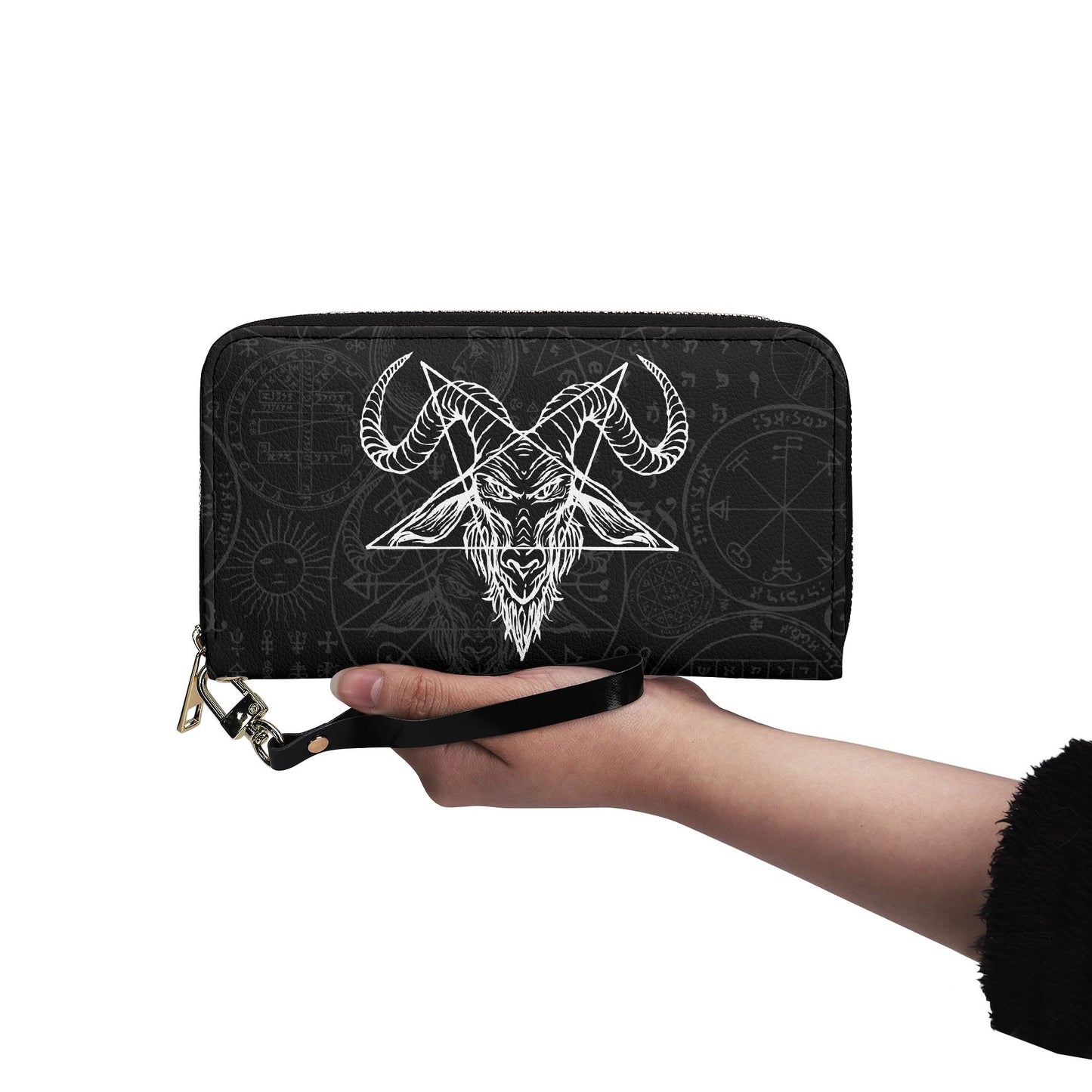 Baphomet Leather Wallet