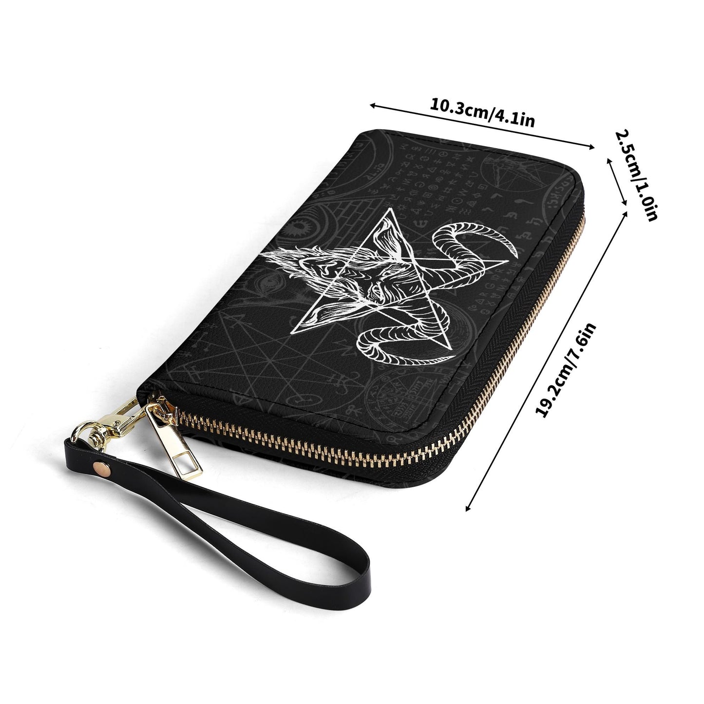 Baphomet Leather Wallet