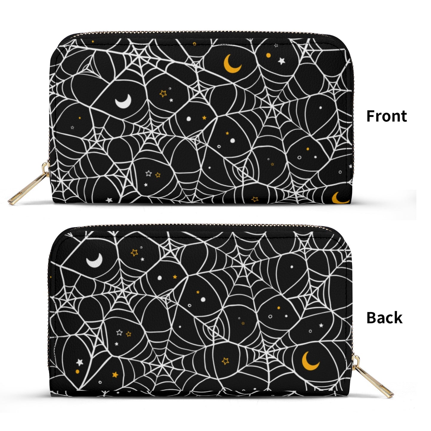 Cosmic Web Leather Wallet