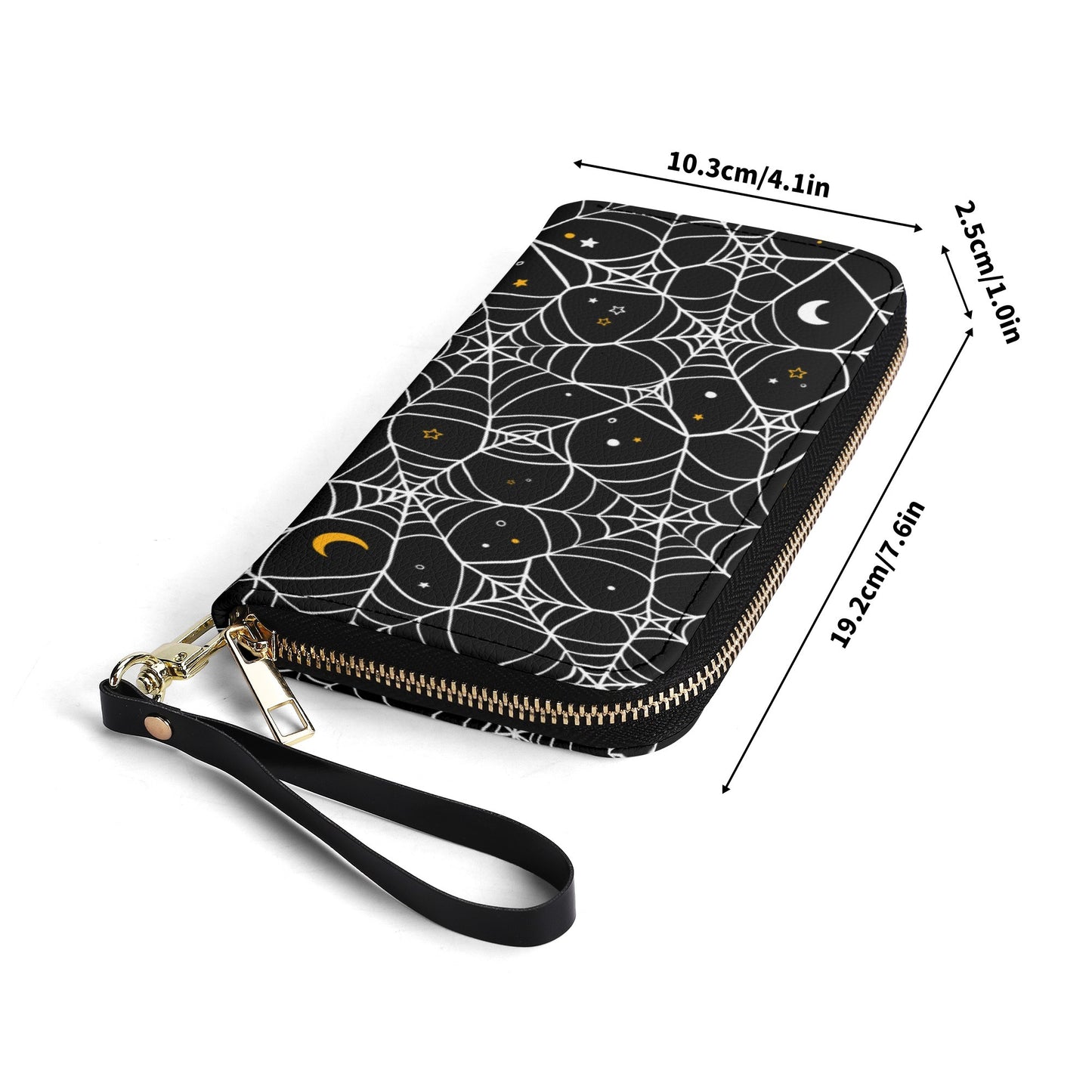 Cosmic Web Leather Wallet