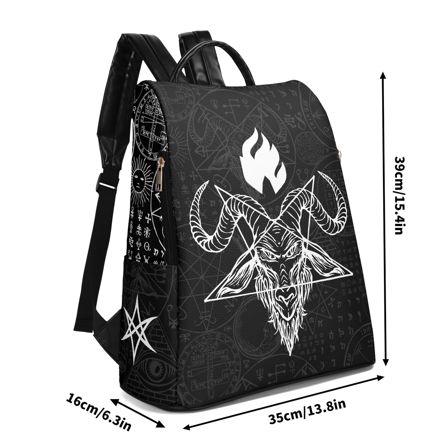 Dark Achemly Anti-theft Backpack