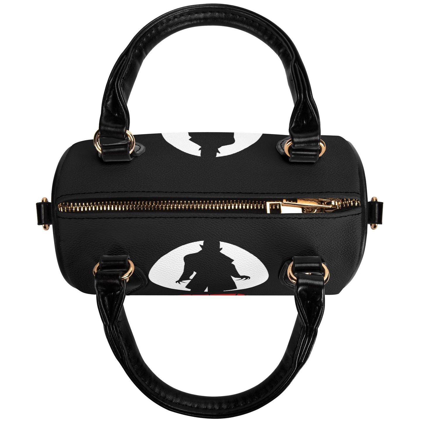 Nosferatu Leather Mini Boston Satchel Handbag