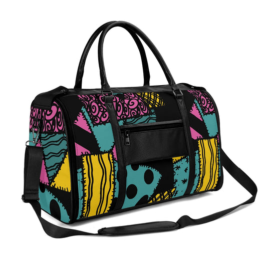 Sally Leather Duffle Bag Foldable Travel Bag