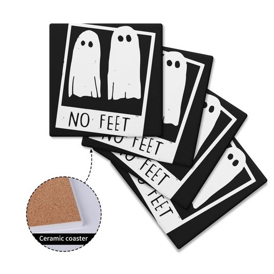 Really Dead Ceramic Coasters Set