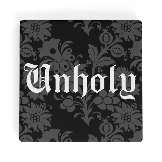 Unholy Ceramic Coasters Set