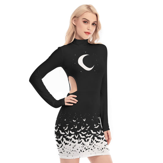 Dusk till' Dawn Waist Hollow Hip Dress