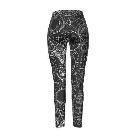 Dark Alchemy High Waist Leggings