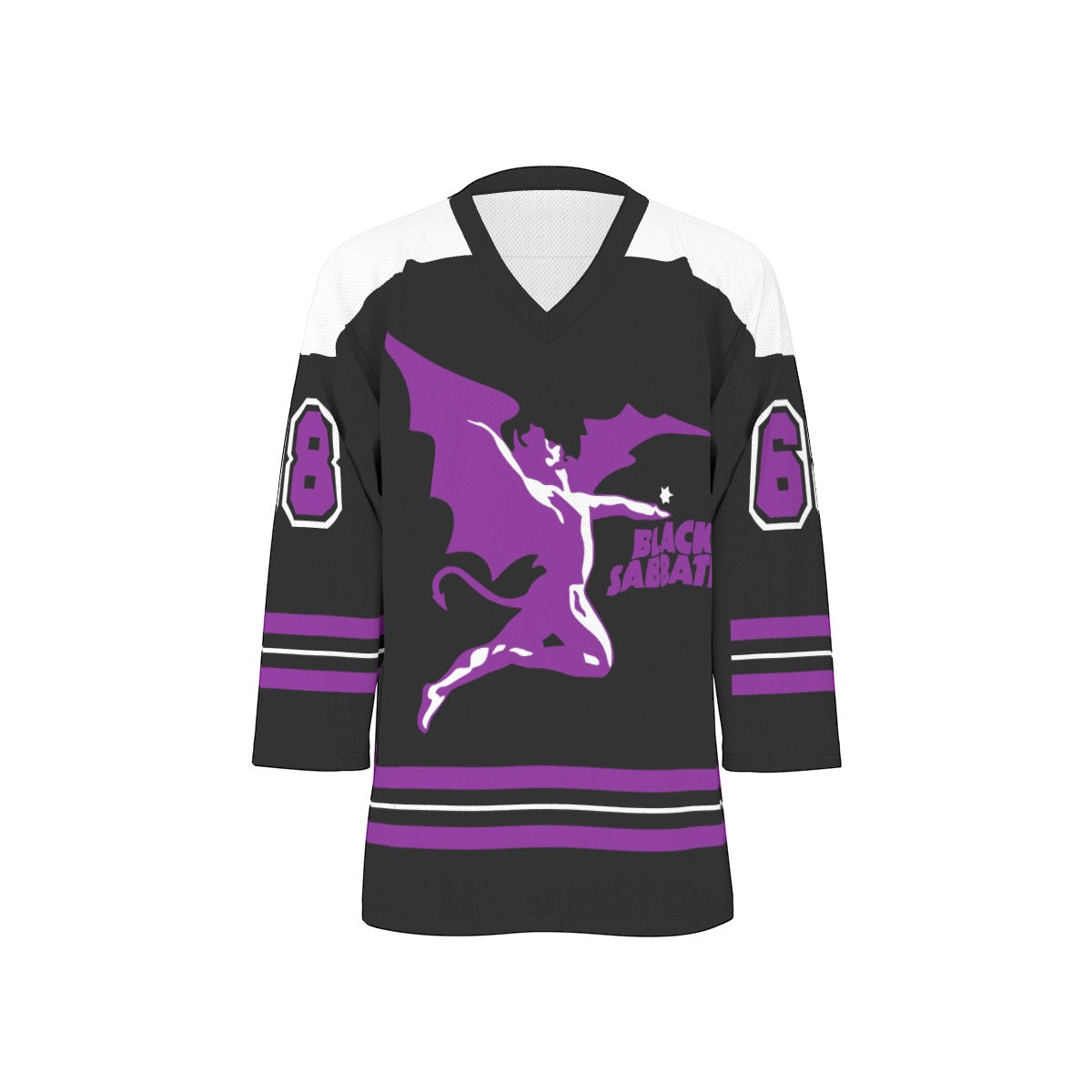 Black Sabbath Unisex V-neck Hockey Jersey