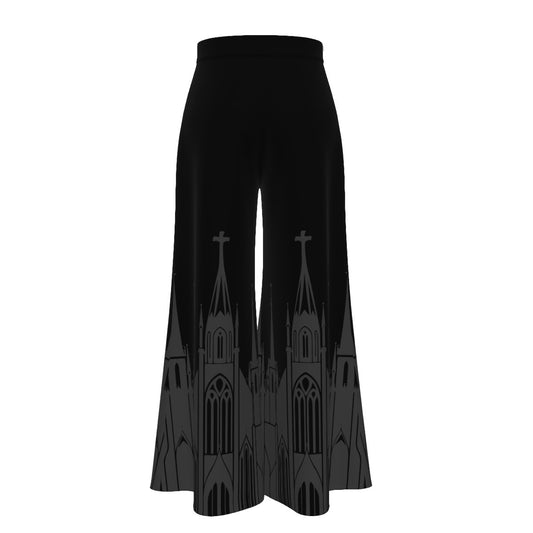 Immaculate Conception High Waist Wide Leg Trousers
