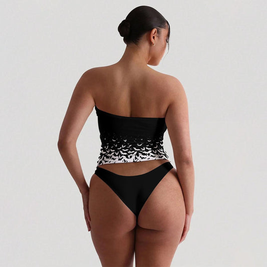 Release the Bats Strapless Tube Top Set