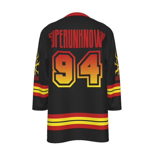 Nudedragons Unisex V-neck Hockey Jersey