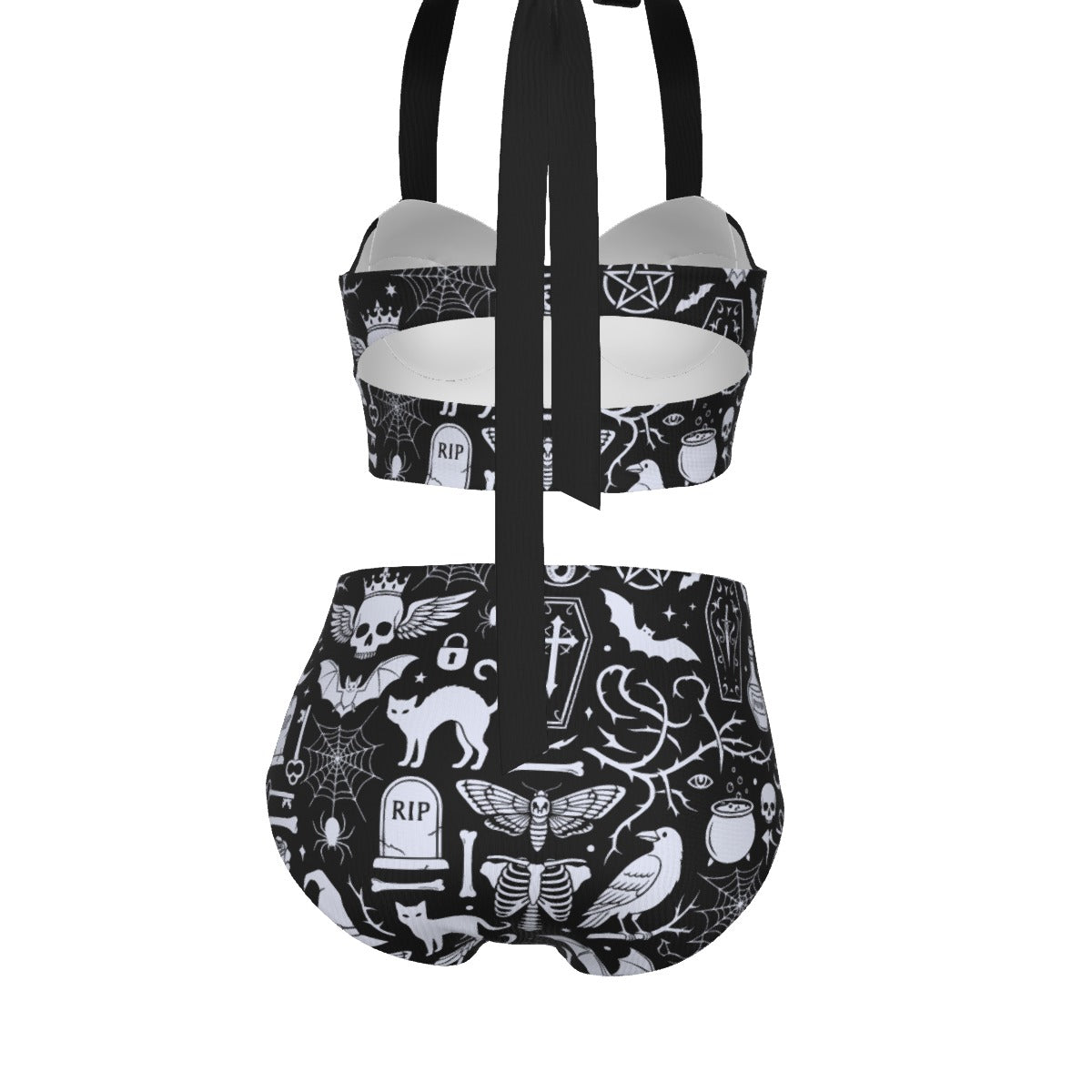Withered World Pinup Vintage Swimsuit Set