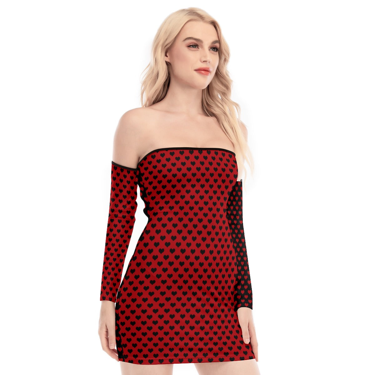 Heartarche Lace-up Dress