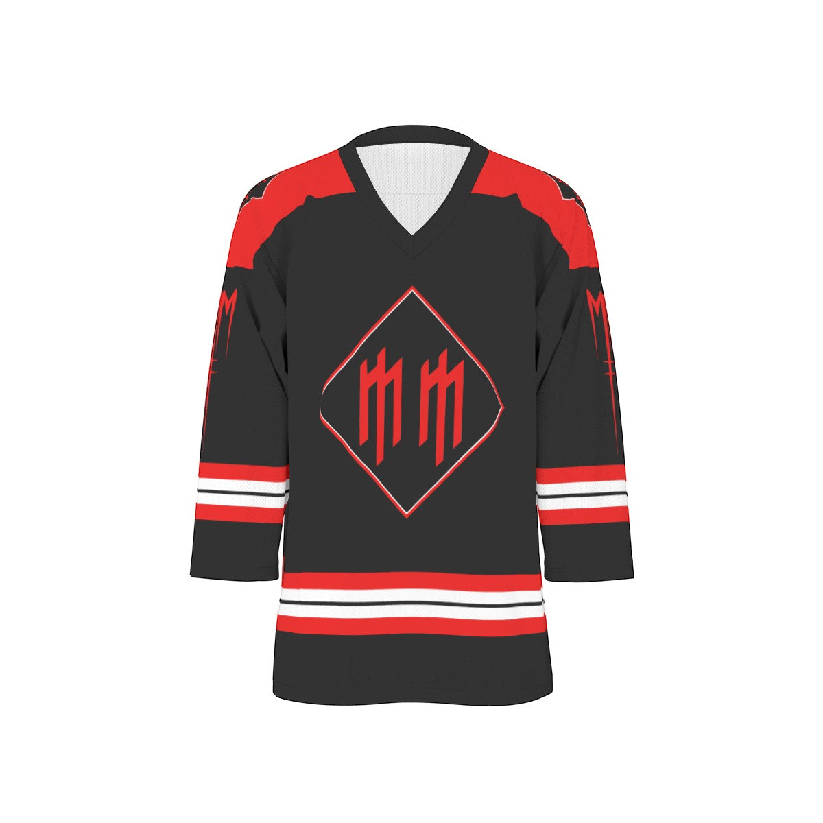 Marilyn Mason Unisex V-neck Hockey Jersey