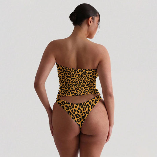 Cheetara Strapless Tube Top Set