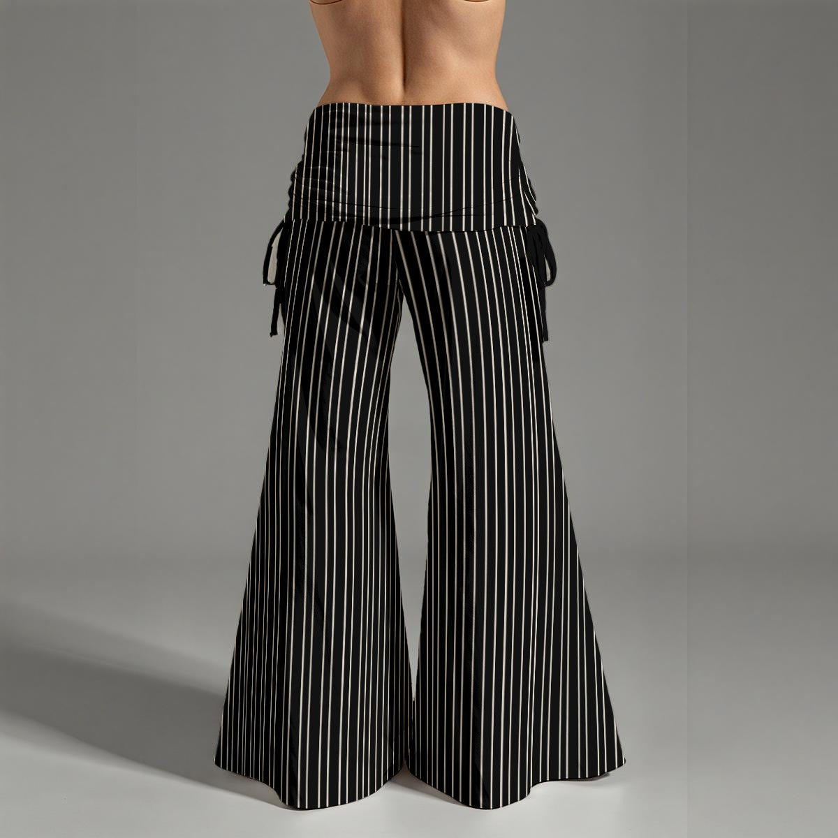 Cruriosus High Waist Wide Leg Pants