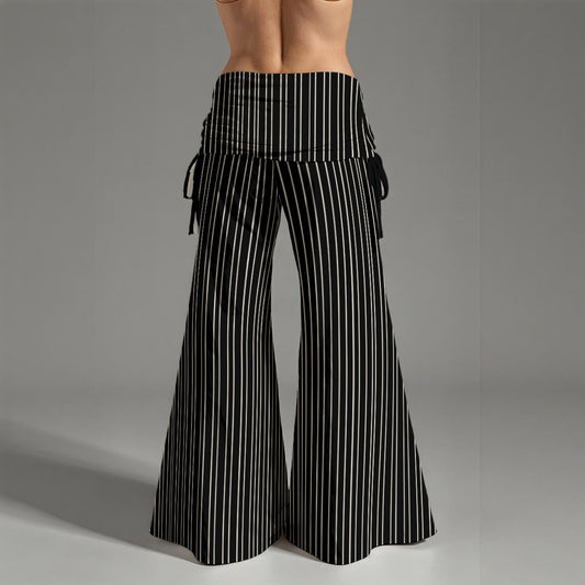 Cruriosus High Waist Wide Leg Pants