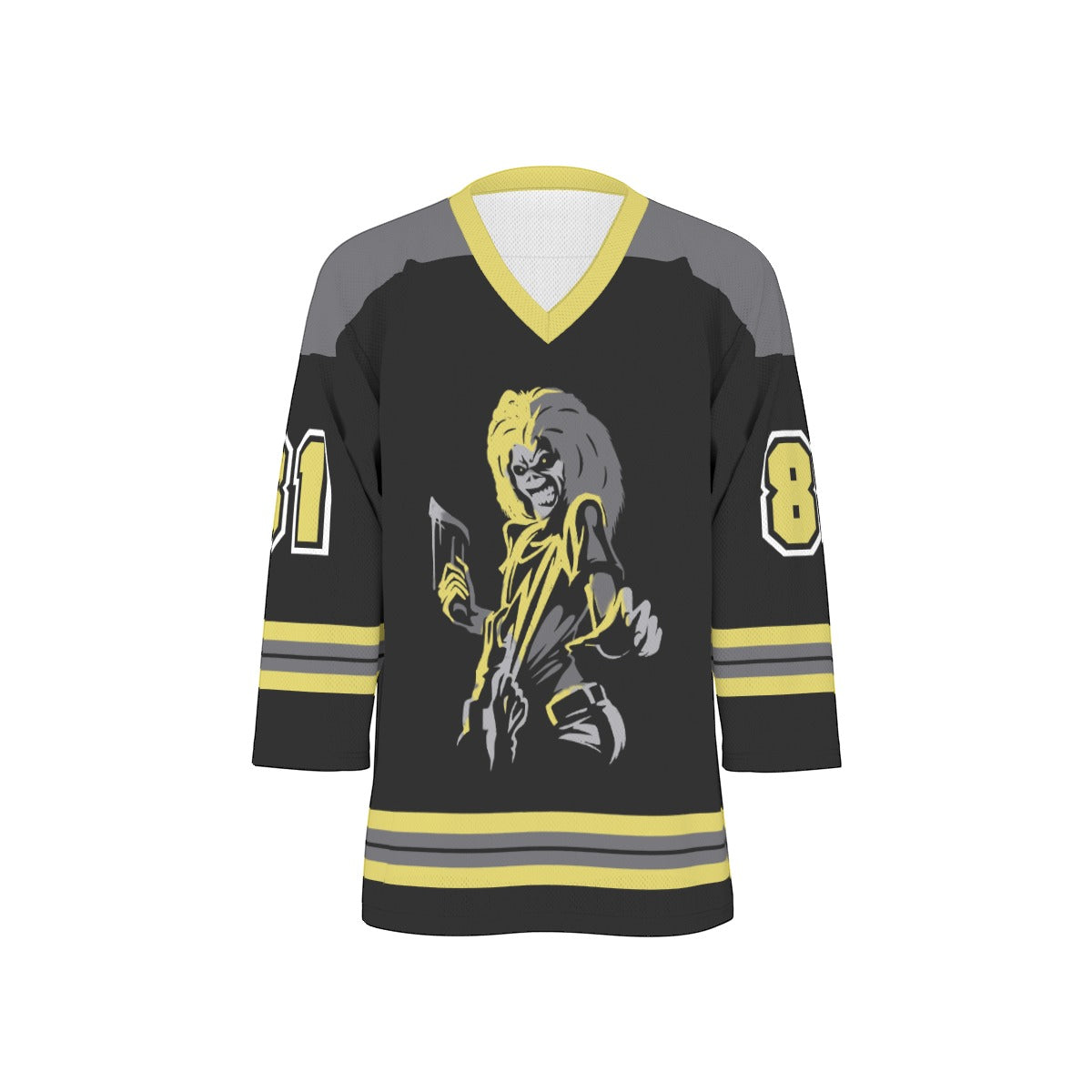 Iron Maiden Unisex V-neck Hockey Jersey