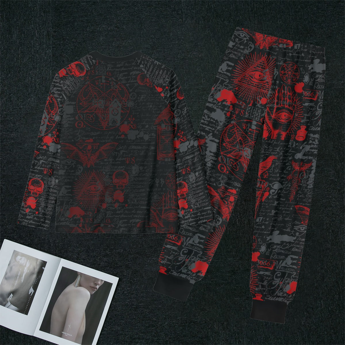 Redrum Night Pajama Set