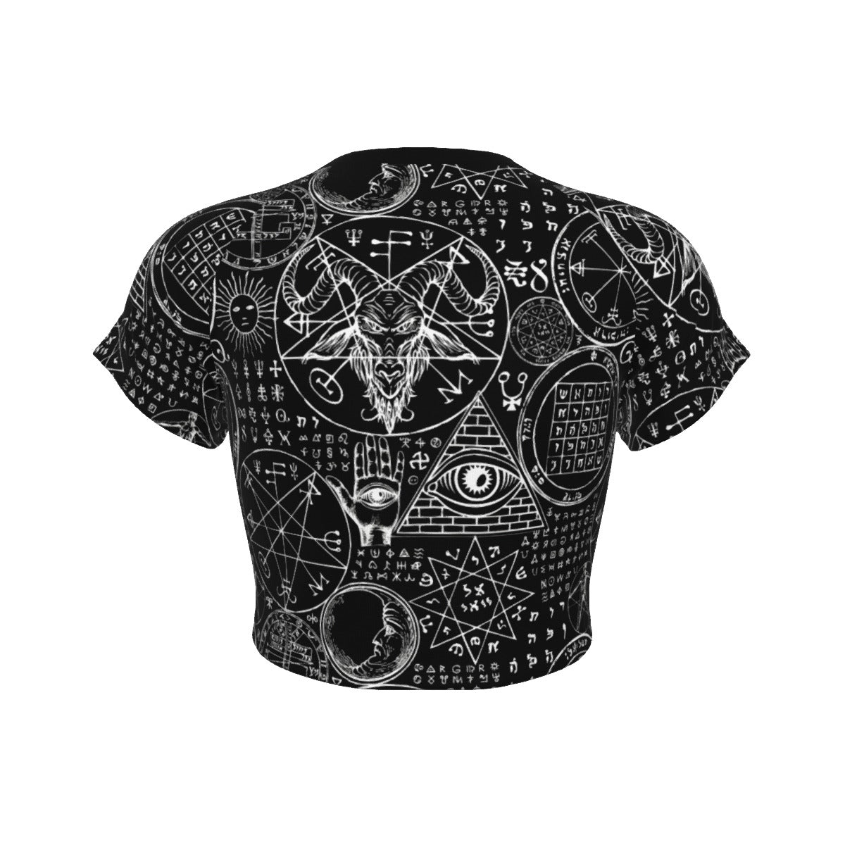 Dark Alchemy Raglan Cropped T-shirt & Panties