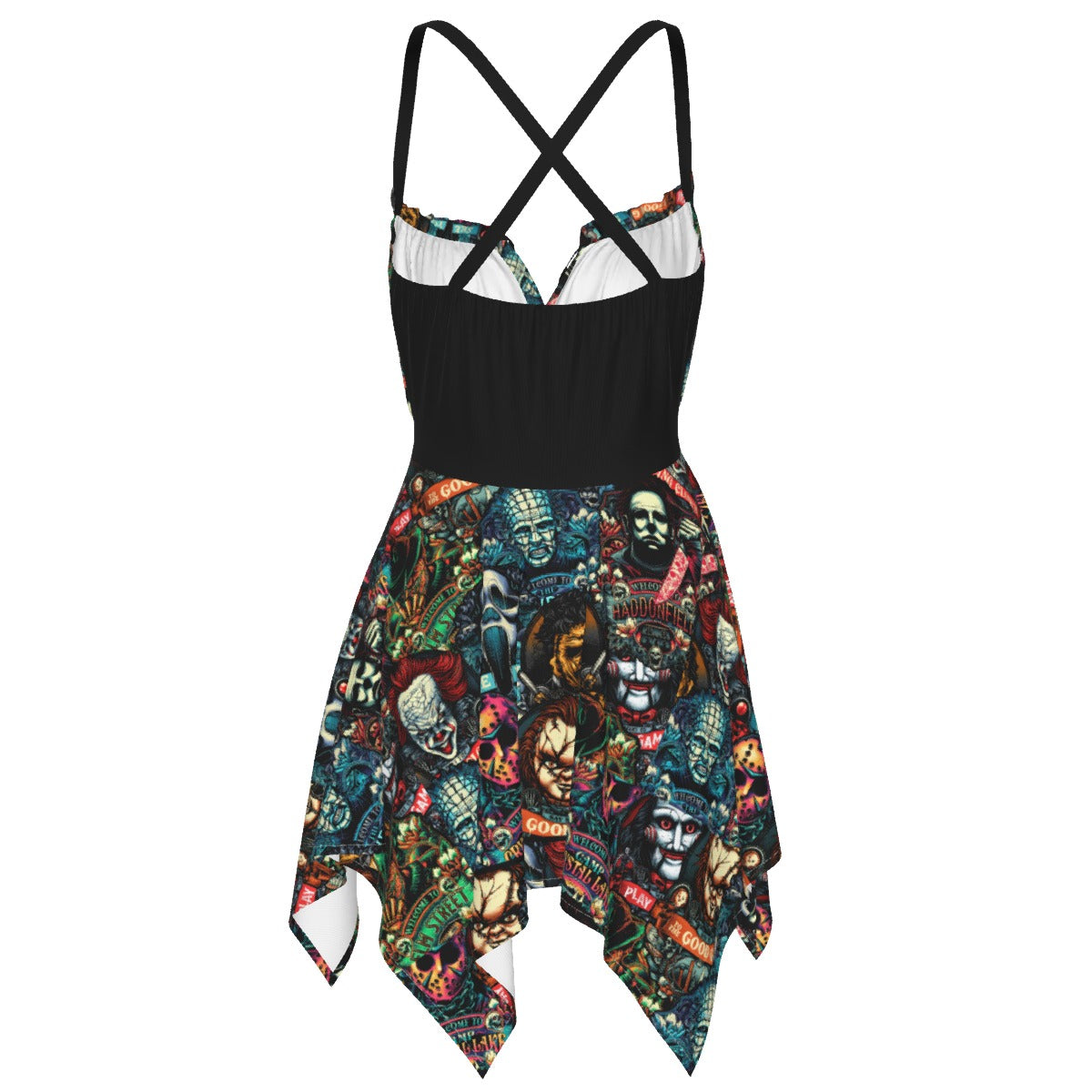 Monster Mash Sleeveless Slip Dress