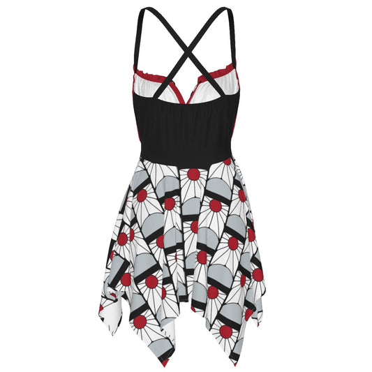 Demon Slayer Hanafuda Sleeveless Dress