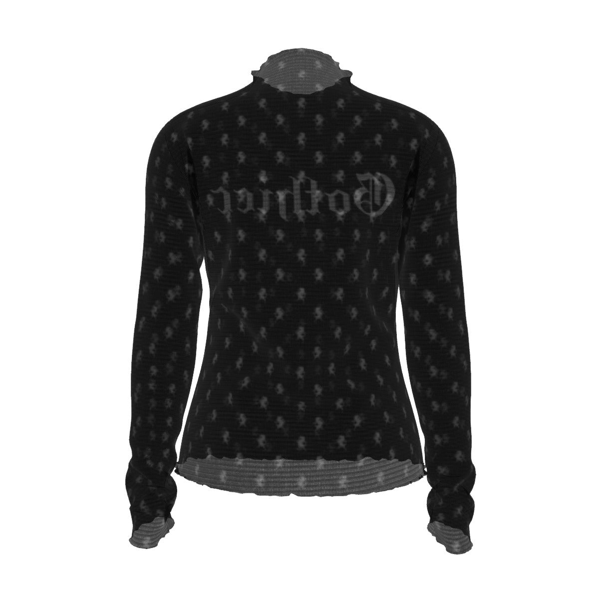 Gothicc Mesh Long Sleeve Top
